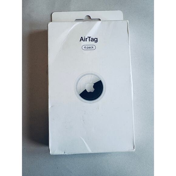 Apple AirTag - GPS Tracker - 4-pack, A2187, Brand New Factory Sealed - Picture 1 of 3